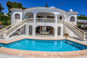 La Perla - sea view villa with private pool in Moraira
